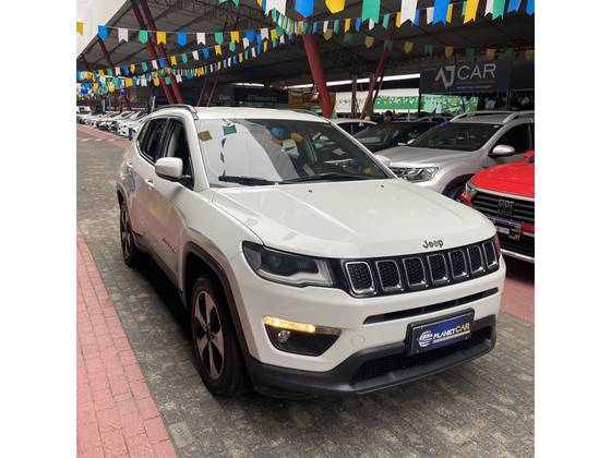 JEEP COMPASS 2.0 16V FLEX LONGITUDE AUTOMÁTICO JEEP COMPASS 2.0 16V FLEX LONGITUDE AUTOMÁTICO
